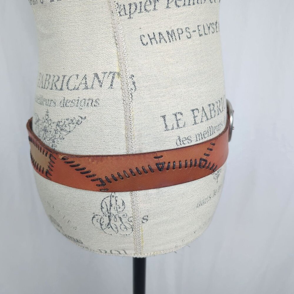 Lucky Brand Brown Leather Belt - Picture 5 of 11